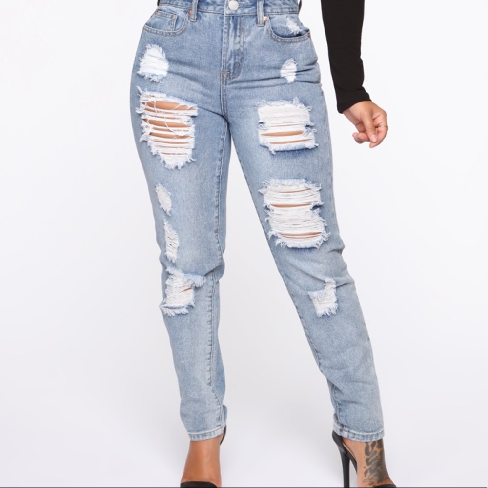 Ripped jeans